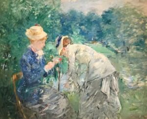 Berthe Morisot (1841-1895) In the Bois de Boulogne, 1879, oil on canvas, Nationalmuseum, Stockholm